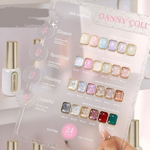 Tpo Hema Free <b>Nail</b> Uv <b>Gel</b> Polish 4 Color Hot Selling Sequins Uv <b>Nail</b> <b>Gel</b> <b>Set</b> 15ml <b>Nail</b> Salon Special Quality <b>Nail</b> Glue - Product Image 1