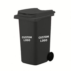 Vente en gros de bacs de rangement en plastique multifonctionnels créatifs pour bureau, mini poubelles de bureau, mini bacs à déchets, porte-stylos - Product Image 1