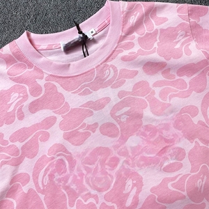 Camiseta <span class=keywords><strong>Bapesta</strong></span> de Algodón de Alta Calidad, 280g, Venta al Por Mayor de Fábrica, Estilo Urbano, para Hombre y Mujer, con Gráfico de Camuflaje, 2026 - Product Image 4