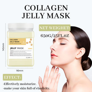 Collagen Mask Powder Spread-Off-Pull Soft Mask Powder Can Mask Bowl <b>Squeegee</b> Brush Spoon Set - Product Image 4