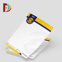 Brochure personnalisée avec logo imprimé, impression offset sur papier d'art