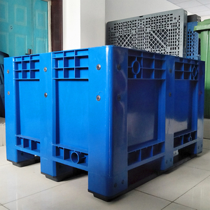 Fabrika fiyat büyük plastik kasalar palet kutusu endüstriyel saklama kapları - Product Image 5