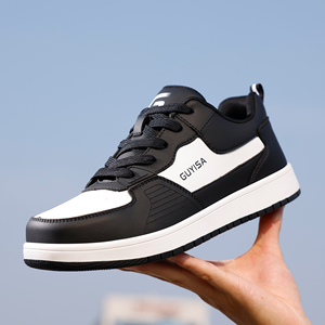 Chaussures de sécurité sportives pour hommes, légères, respirantes, à lacets, de haute qualité, bon marché, en stock. - Product Image 1