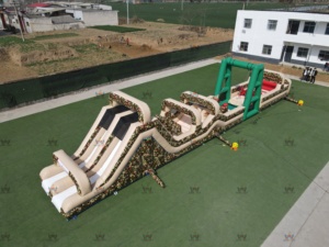 Équipement de <span class=keywords><strong>parcours</strong></span> d'obstacles <span class=keywords><strong>Ninja</strong></span> Warrior commercial, <span class=keywords><strong>parcours</strong></span> d'obstacles gonflable pour enfants et adultes, matériau PVC, installation facile, 2000 kg - Product Image 2