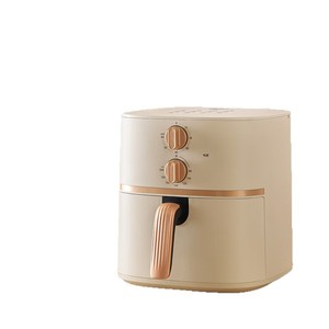 Friteuse à air Midea 5,3 L grande capacité sans bouton rotatif multifonctionnelle cuisson vapeur et friture blanche - Product Image 3
