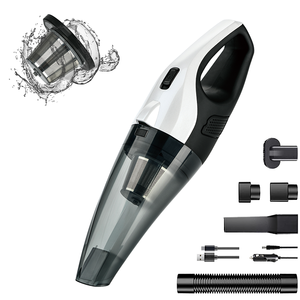 <span class=keywords><strong>Aspirateur</strong></span> sans fil puissant, mini, pour nettoyage humide et sec, petit, portatif, rechargeable, sans cordon, pour voiture - Product Image 1