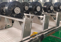 Ligne de traitement des fruits et légumes SHENGHE avec contrôle PLC, fonctions de lavage, séchage et tri, pour fruits à coque