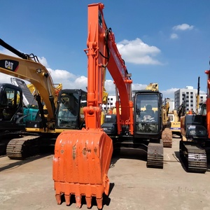Excavadora HITACHI Zaxis 120 de segunda mano, usada, de 12 toneladas, modelo popular de Japón, en buen estado de funcionamiento, en stock. - Product Image 2