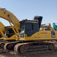 Excavatrice Komatsu PC220 à haute productivité, 24 tonnes, capacité de la benne de 1,2 m³, 0-2000 heures, engin de terrassement et de construction, exportation