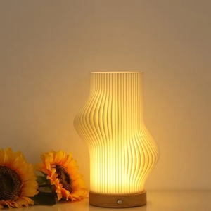 Lampe Vase Décorative Irrégulière Créative Nordique, Éclairage Domestique Élégant avec Batterie Rechargeable - Product Image 3