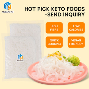 Bán buôn tùy chỉnh Gluten miễn phí keto thân thiện shirataki mì ống chế độ ăn uống lành mạnh bệnh tiểu đường thực phẩm Konjac Udon mì - Product Image 6