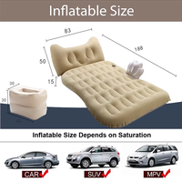 LGM, varios modelos, se pueden personalizar, cama, colchón de aire SUV para colchón de aire de coche, colchón de aire inflable para coche