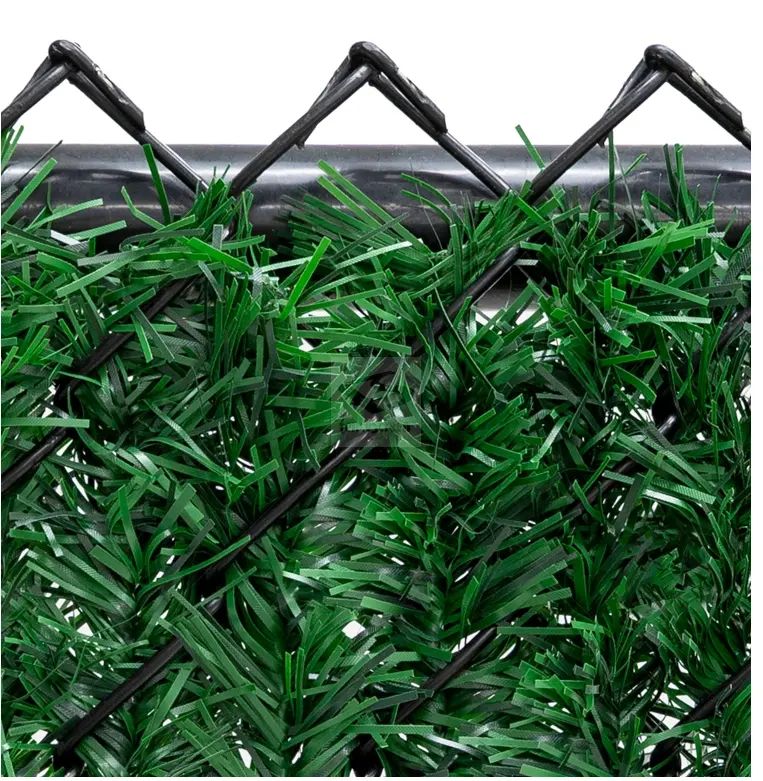 ARTIFICIAL GRASS FENCE CHAIN LINK GRASS FENCE