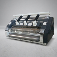 Machine à onduler le carton sans doigts pour une seule face