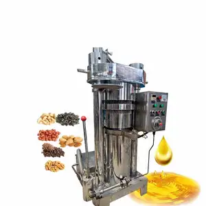 Hot Selling Macadamia Coconut Processing Hydraulic Press Oil Machine