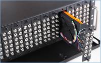 FTTH ODF 1U kotak terminasi SC LC rak tempel dinding 12 24 48 72 96 144 Core 4 8 bingkai distribusi Port Panel Patch serat optik