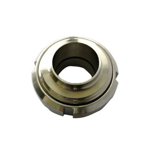 Conexión de Tubería Sanitaria de Acero Inoxidable 304/316L con Férula de Soldadura ISO SMS DIN Tri-Clamp PTFE Grado Alimenticio con Brida de Cabeza Redonda - Product Image 2