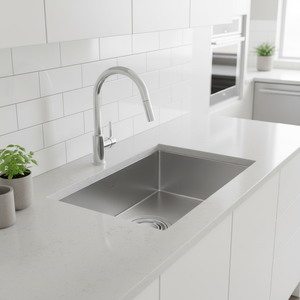 [CALMFORTE] CALMFORTE 630 Premium Hand Made Sink with Thick 1.2T STS Embo Finish and Anti <b>Scratch</b> Hygienic Coating - Product Image 3