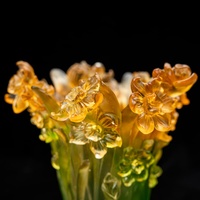 Vase hydroponique moderne en verre borosilicate pour la décoration intérieure et les tables de mariage - Design Art Déco, durable et écologique