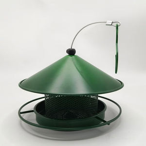 Mangeoire à oiseaux JH-Mech facile à suspendre, grande capacité de graines, mangeoires à oiseaux suspendues en métal robuste - Product Image 1