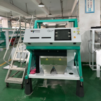 Trieur optique de riz avec polisseur de riz et machine de tri de couleur du riz, prix de WENYAO