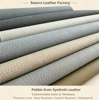 1,2 mm dickes PU-Leder mit Litchi-Textur und Dip-Beschichtung für Polsterungen, Autositze, Möbel, Taschen, Sofas und Schuhe – DIY