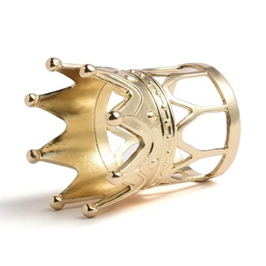 Wholesale Luxury Crown Modern Creative Metal Tabletop Decor Hotel Home Office <b>Desk</b> Decoration Ornament - Product Image 6