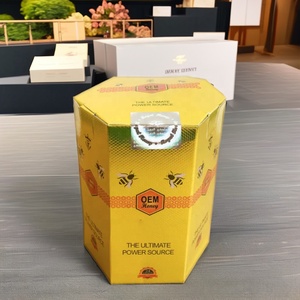 กล่องกระดาษบรรจุภัณฑ์น้ำผึ้งแท้แบบสั่ง<span class=keywords><strong>ท</strong></span>ำขายส่ง OEM ผลิตในมาเลเซีย สำหรับบรรจุอาหาร - Product Image 4