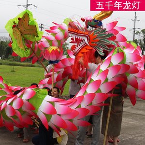 Disfraz de Danza del Dragón LED para <span class=keywords><strong>el</strong></span> Año Nuevo Chino con Danza del León y Linterna de Dragón, Material de Espuma de PVC, Tapete Enrollable - Product Image 2