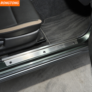 Autocollant <span class=keywords><strong>de</strong></span> protection <span class=keywords><strong>de</strong></span> <span class=keywords><strong>porte</strong></span> en acier inoxydable pour Suzuki Jimny, à partir <span class=keywords><strong>de</strong></span> 2007, plaque intérieure, protection - Product Image 2