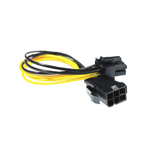 Mini 6-pin Nam để nữ PCIe adapter dây cáp điện PVC cách điện cho máy tính sử dụng - Product Image 4