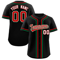 Desain Jersey Bisbol Kustom Nomor Nama Cetak Klasik Kaos Softball Pria Wanita Seragam Tim Pemuda Hadiah Liburan