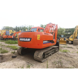 Excavatrice hydraulique d'occasion Doosan DH150LC-7, poids en marche 15 tonnes, poids de la machine 14000 kg, moteur Doosan, engrenages à faible entretien - Product Image 5