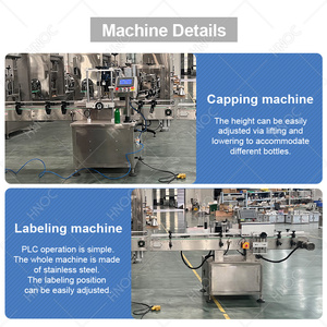Machine <span class=keywords><strong>de</strong></span> remplissage automatique HNOC à 6 têtes <span class=keywords><strong>pour</strong></span> boissons gazeuses, grandes bouteilles, jus d'ananas, liquides et <span class=keywords><strong>eau</strong></span> minérale - Product Image 5