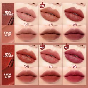 <span class=keywords><strong>O</strong></span>.two.<span class=keywords><strong>o</strong></span> 2 en 1 finition mate brillant à lèvres glaçure liquide rouge à lèvres imperméable longue tenue rouge à lèvres 8 couleurs maquillage des lèvres pour les touts - Product Image 5
