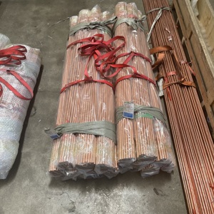 Tube sans soudure en cuivre pur ASTM B280 99,95 % pour climatiseurs, vente directe usine, tube évaporateur en cuivre SF-Cu C12000 pour eau - Product Image 3