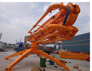 JIUHE Brand China Precision Efficiency Versatility Construction <b>Machine</b> 21M Mobile Hydraulic <b>Concrete</b> Placing Boom - Product Image 4