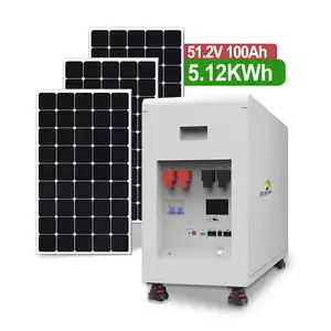 Tegangan tinggi 10kwh 20kwh 40kwh 50kWh 60kWh kabinet baterai tegangan tinggi baterai litium surya Lifepo4 baterai