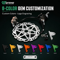 Kit de freinage haute performance CNC 7075 avec support et grand rotor hydraulique pour Sur-Ron Ultra Bee Talaria MX4