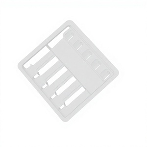 Boîte rectangulaire transparente en plastique PP, à usage médical, jetable, épaisse - Product Image 1