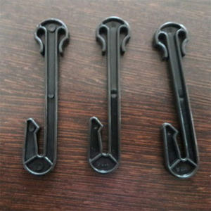 Crochets en J manuels en plastique pour treillis, durables, 8 cm |   Idéal pour soutenir les plantes de jardin, de serre et d'intérieur - Product Image 4