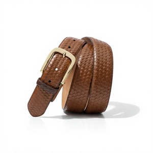 Heat Transfer Printing Custom Logo Luxury Steel Buckle Vintage Cow Hide Heavy Duty Waterproof Men's Formal Belt Supplier - Product Image 2