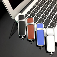 Flashdisk USB Custom, USB 2.0 3.0 Logo Custom 16GB 32GB 64GB Flashdisk Kulit