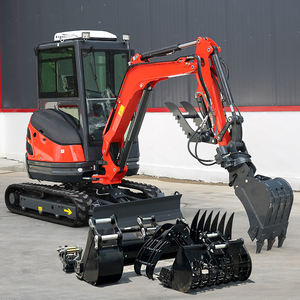 Ceepa证书小型挖掘机履带式2.5吨带附件柴油机结构出售 - Product Image 1