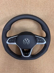 Volante Deportivo de Cuero Completo con Diseño de Lujo Compatible con VW Polo Golf 6 7 GTD GTI GTS <span class=keywords><strong>R</strong></span> Mk7 Jetta para Passat B7 B8 - Product Image 4