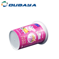 Copa iml PP de grado alimenticio, 25g, 140ml, venta al por mayor, personalizada, para galletas de chocolate, dos compartimentos