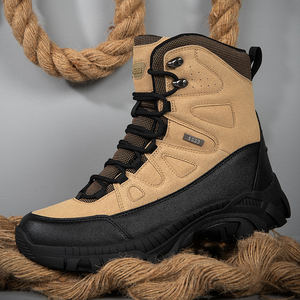 Nouvelles Bottes Tactiques Durables et Respirantes en Daim pour Hommes et Femmes, Idéales pour l'Escalade et les Activités de Plein Air – Prix Usine - Product Image 2