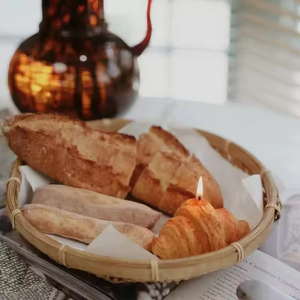 Vela Aromática de Cera de Soya con Forma de Croissant, Decoración Original para el Hogar, Regalo para Invitados - Product Image 2