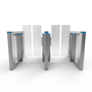 Tdz Swing rào cản turnstile tốc độ cổng nhanh chóng vượt qua lối vào hàng rào vé phòng tập thể dục trường RFID thẻ QR mã tự động - Product Image 1