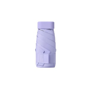 Paraguas Plegable de Lujo de Cinco Pliegues y 6 Varillas, Apertura Manual, Protección UV, Ultraligero, Pequeño, para Sol y Lluvia, Varillas de Fibra de Vidrio, para Negocios - Product Image 4